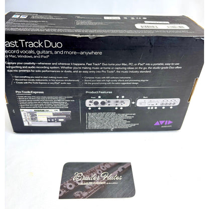 Interface Avid Fast Track Duo - Made In Usa #34