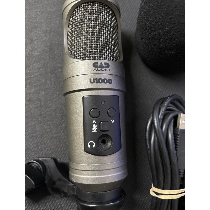 Microfone Cad Audio U1000 - Made In Usa - Item de Mostruário