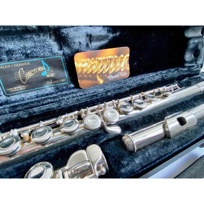 Flauta Transversal Yamaha Vito 113 /  Made In Japan #18 Prata