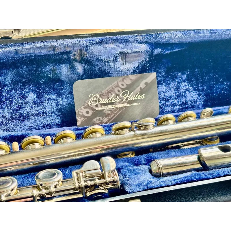 Flauta Transversal Armstrong 104  - Made In Usa #189 Níquel