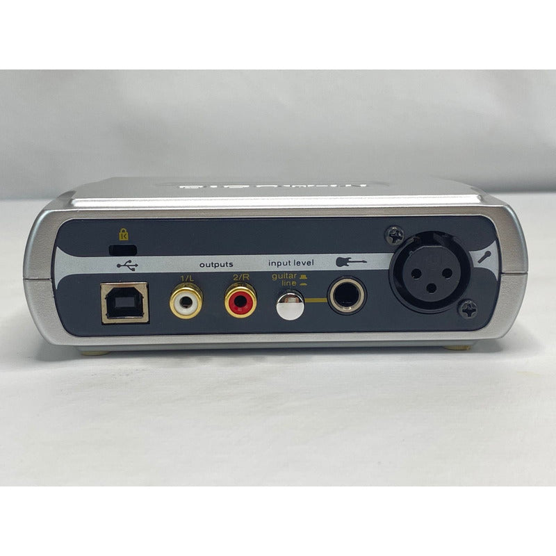Interface M-audio Fast Track Usb / U S A #22 Cinza 5v