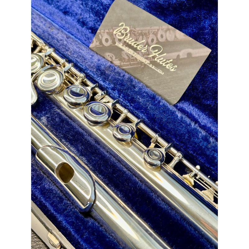 Flauta Transversal Etude - St - Made Usa #85 Prata