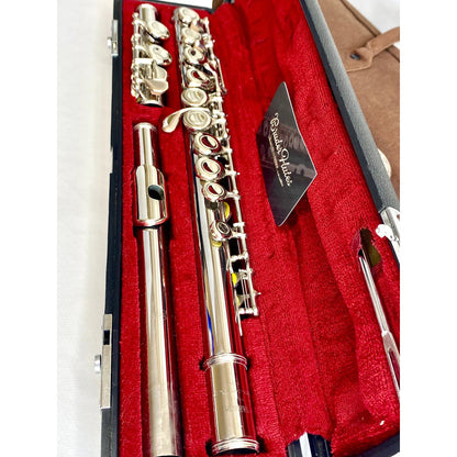 Flauta Transversal Yamaha 211 Made Japan / Rec. Mi Mec #183 Níquel