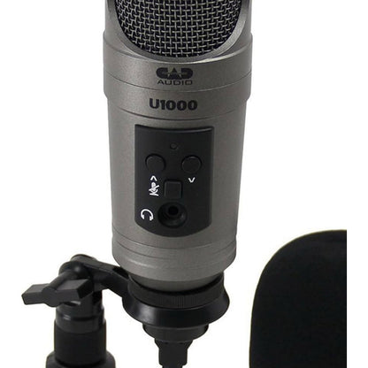 Microfone Cad Audio U1000 - Made In Usa - Item de Mostruário