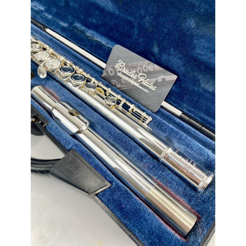 Flauta Transversal Buffet Crampon Bc6010 - Made England  #98 Prata