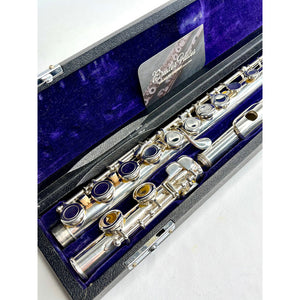 Flauta Transversal Sun Haruno Flutes / Japan / Mi Mec #75 Prata