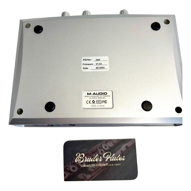 Interface M-audio Mobile Pre / U S A #26 Prata 127/220v