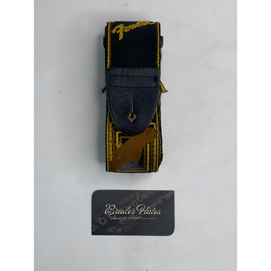 Correia Fender Monogrammed Amarela Preto