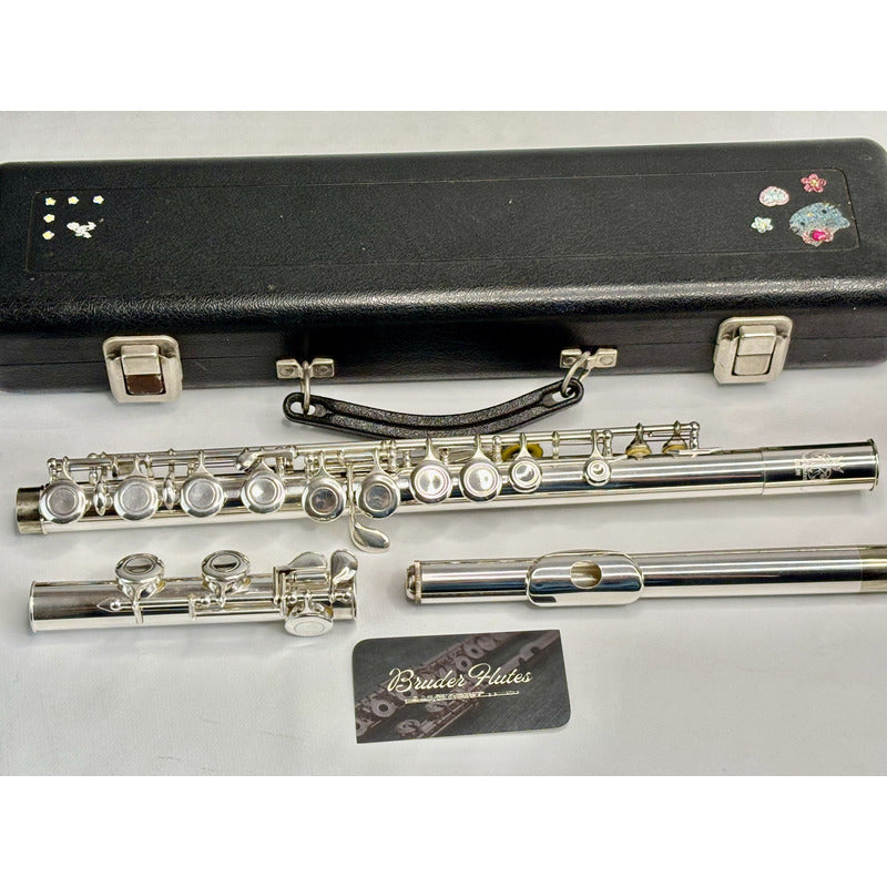 Flauta Transversal Amati Kraslice A F L 201   #96 Prata