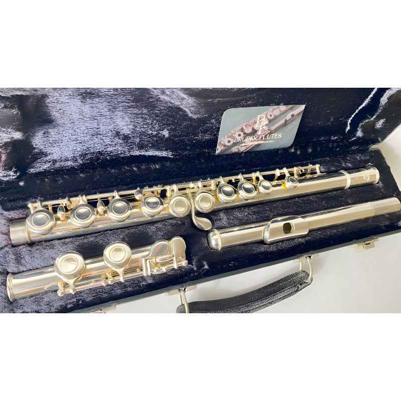 Flauta Transversal Yamaha Vito 113 I I -  Made In Japan #25 Prata