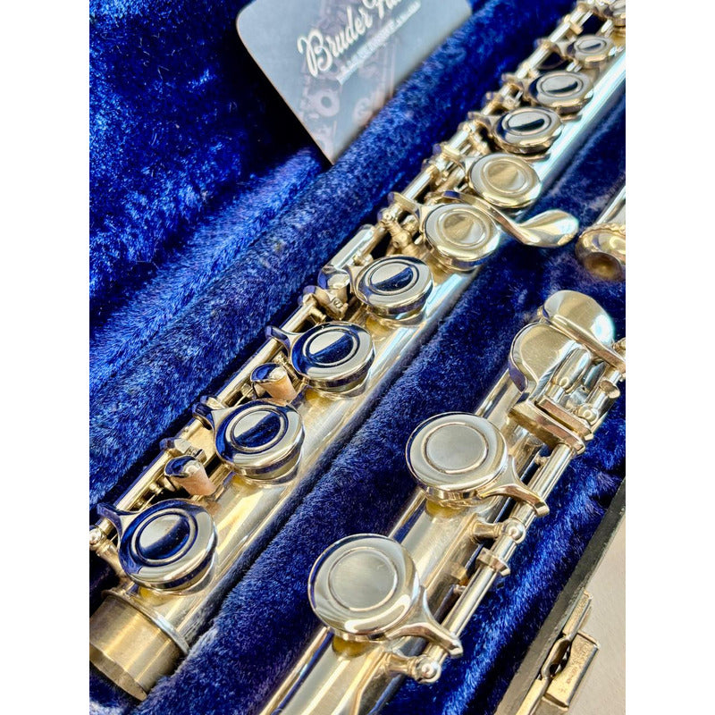 Flauta Transversal Etude - St - Made Usa #85 Prata