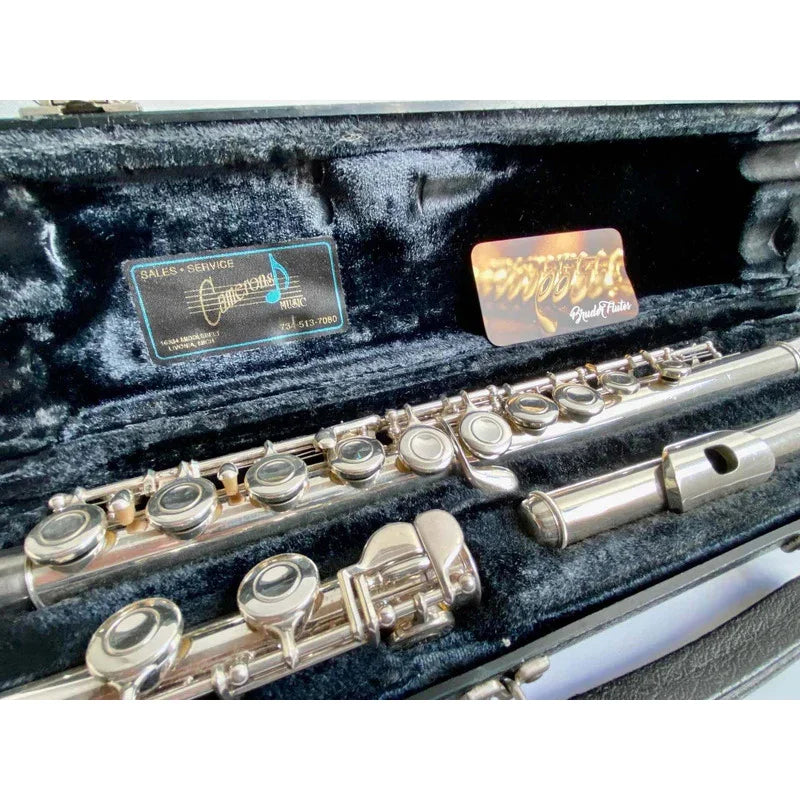 Flauta Transversal Yamaha Vito 113 /  Made In Japan #18 Prata