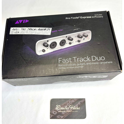 Interface Avid Fast Track Duo - Made In Usa #34