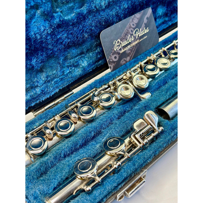 Flauta Transversal Yamaha 21 N - Made In Japan  #90 Níquel