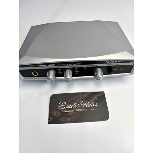 Interface M-audio Mobile Pre / U S A #26 Prata 127/220v
