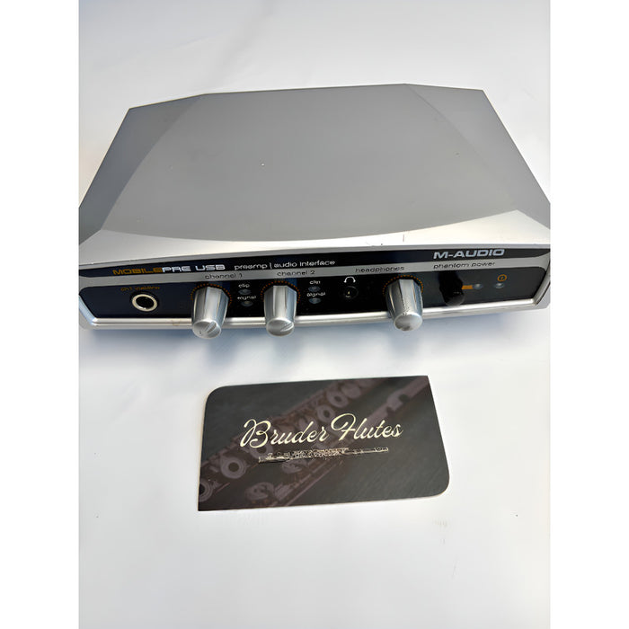 Interface M-audio Mobile Pre / U S A #26 Prata 127/220v