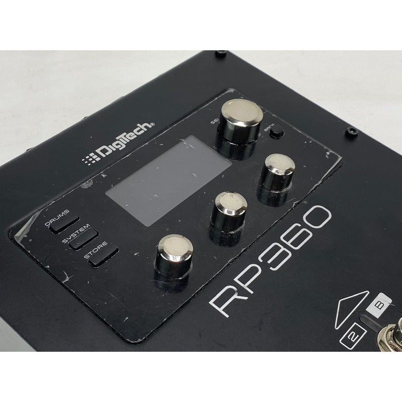 Pedaleira Digitech Rp360 C/ Fonte  / Made In U S A Preto