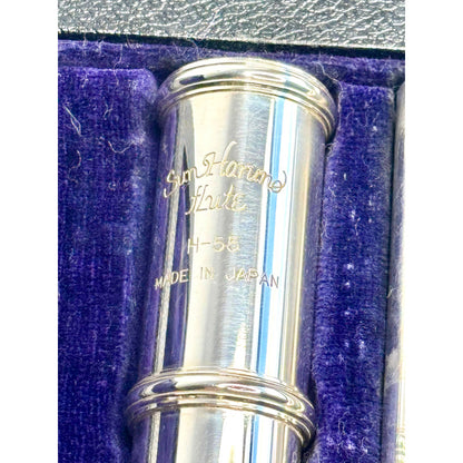 Flauta Transversal Sun Haruno Flutes / Japan / Mi Mec #75 Prata