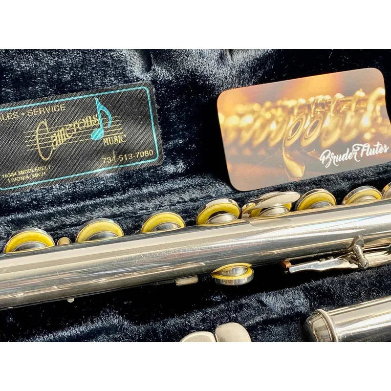 Flauta Transversal Yamaha Vito 113 /  Made In Japan #18 Prata