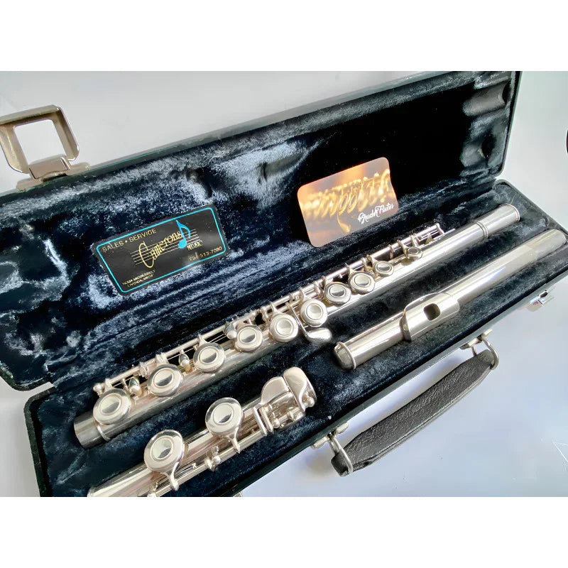 Flauta Transversal Yamaha Vito 113 /  Made In Japan #18 Prata