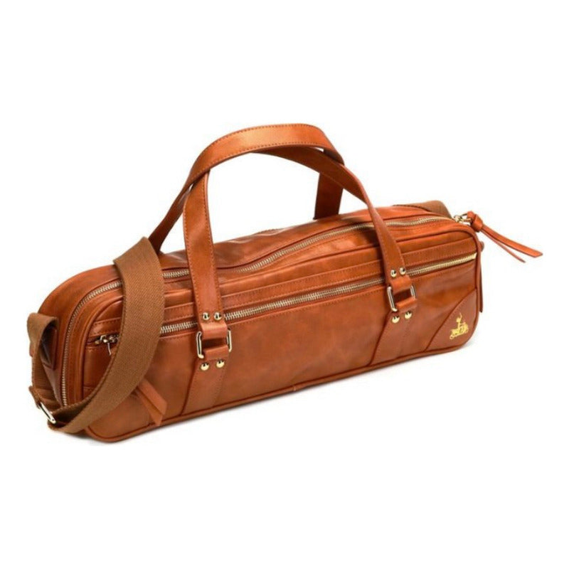 Bag Em Couro Para Flauta Transversal Fluterscooter