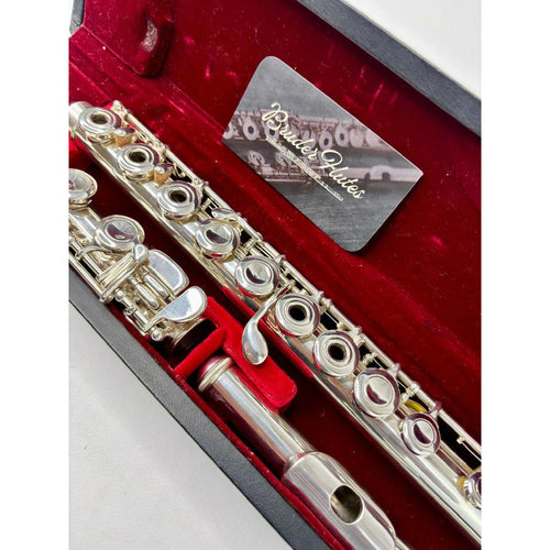 Flauta Transversal Spencer - OH Bocal Prata - Made In Usa #189