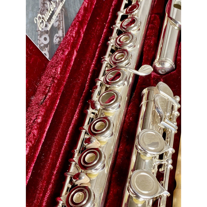 Flauta Transv Eastman By Haynes Efl 220 S - O H    Prata #12 Prata