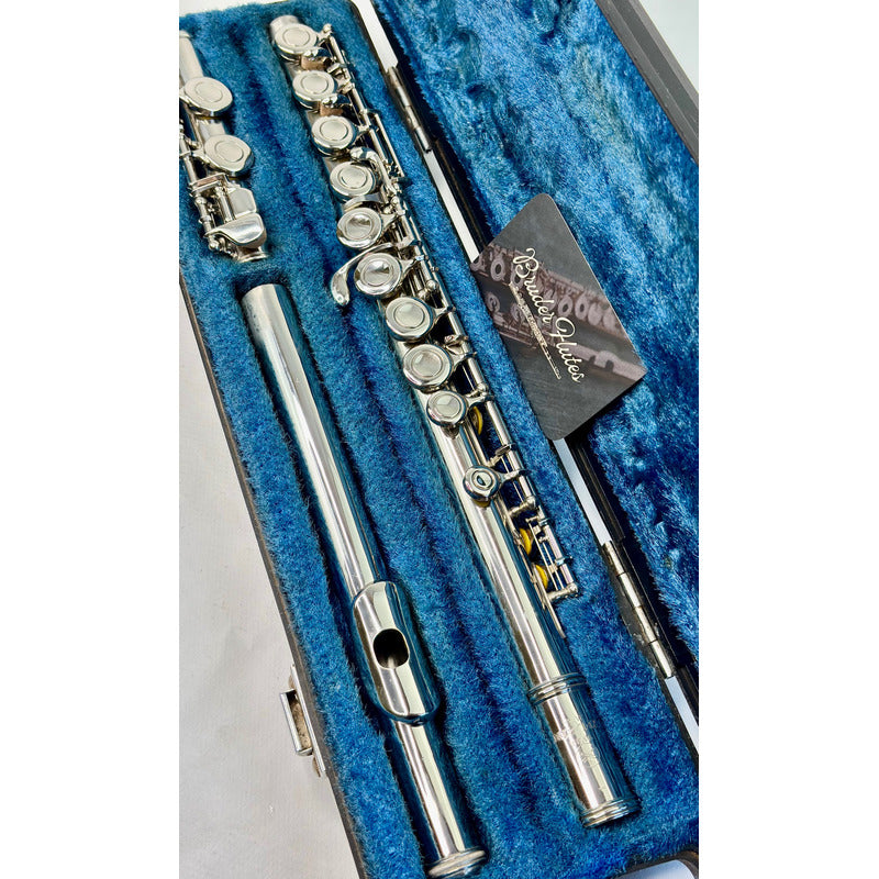 Flauta Transversal Yamaha 21 N - Made In Japan  #90 Níquel