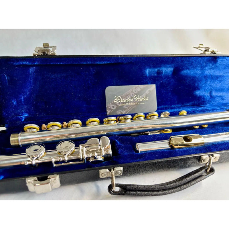 Flauta Transversal Gemeinhardt 52 Sp -  Made In Usa  #132 Prateado