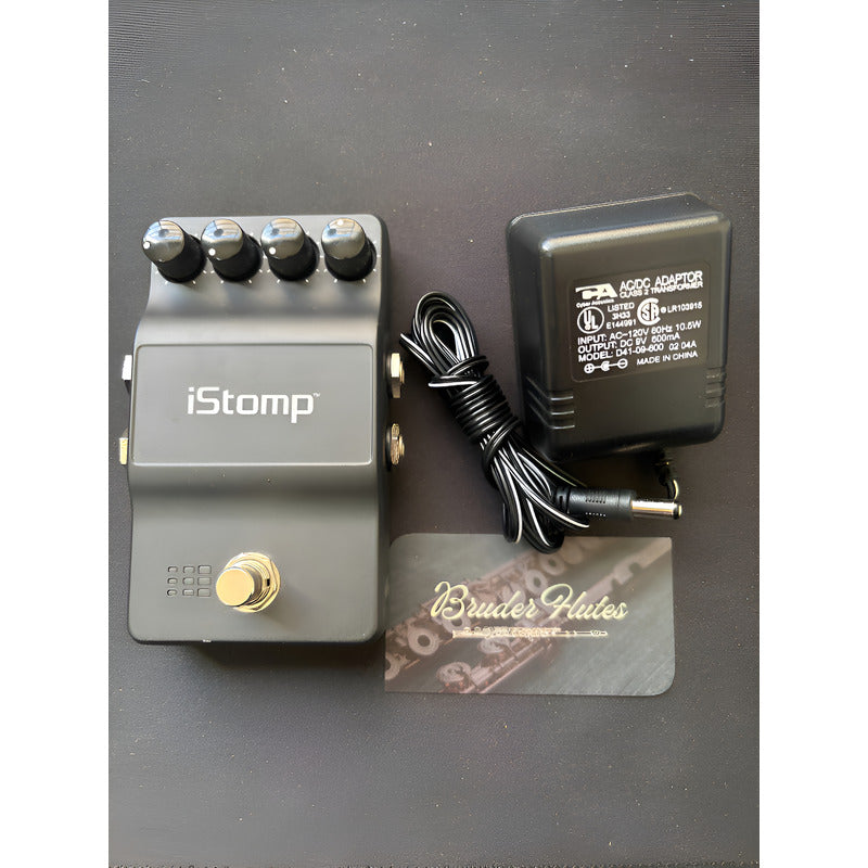 Pedal Digitech Istomp - Designed In Usa - Item Mostruário Preto