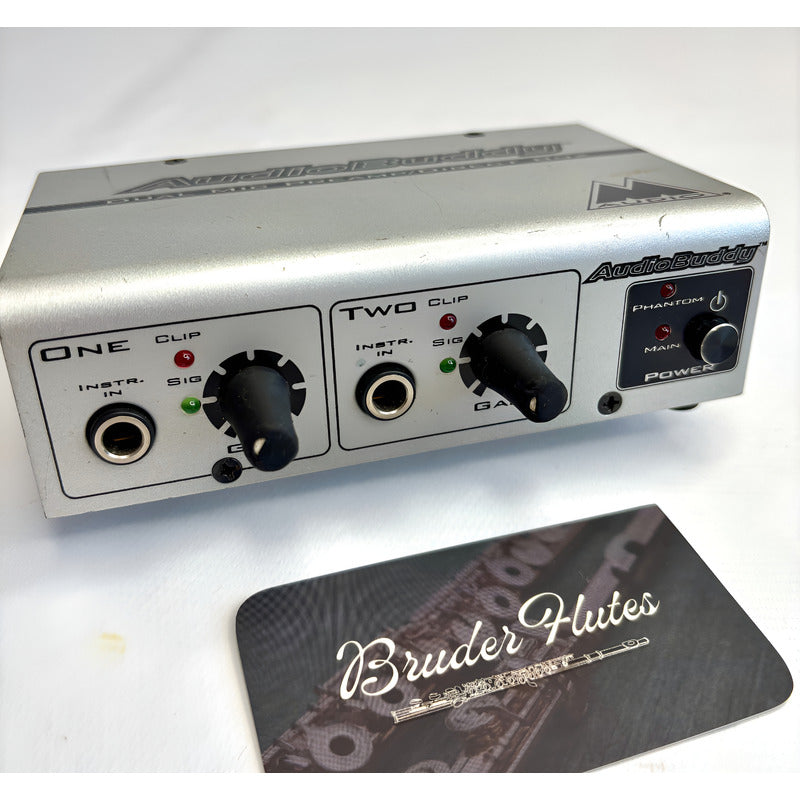 Pré Amplificador De Microfone M-audio Audiobuddy / U S A #54 127/220v