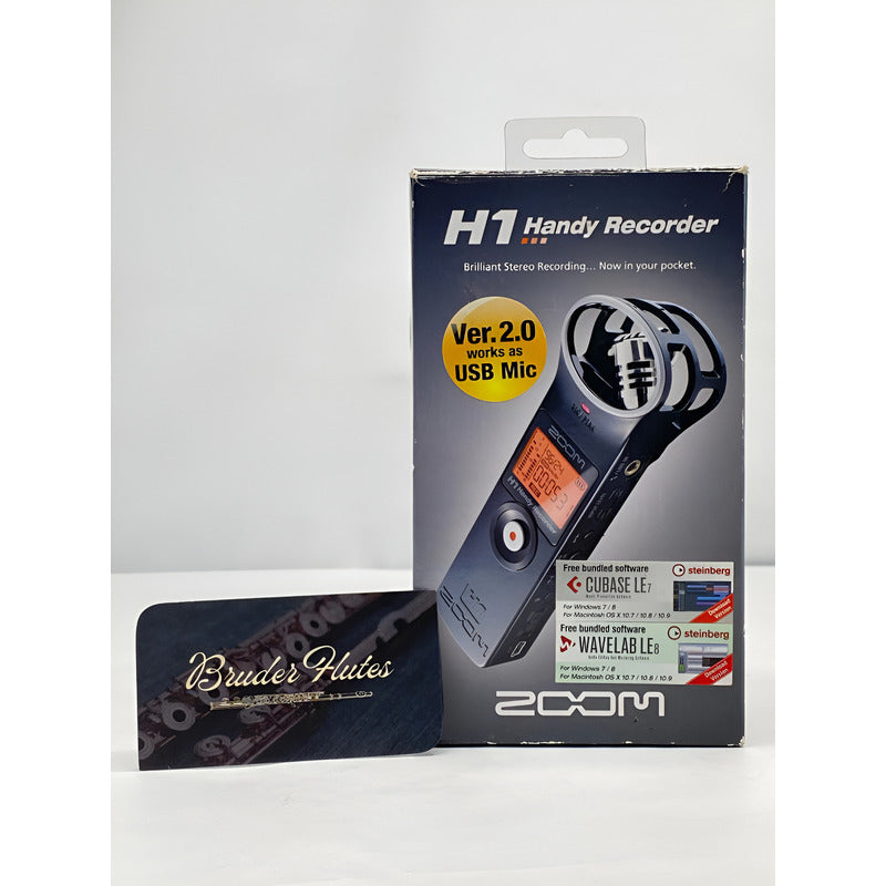 Gravador Zoom H1 Handy Recorder - Made in USA