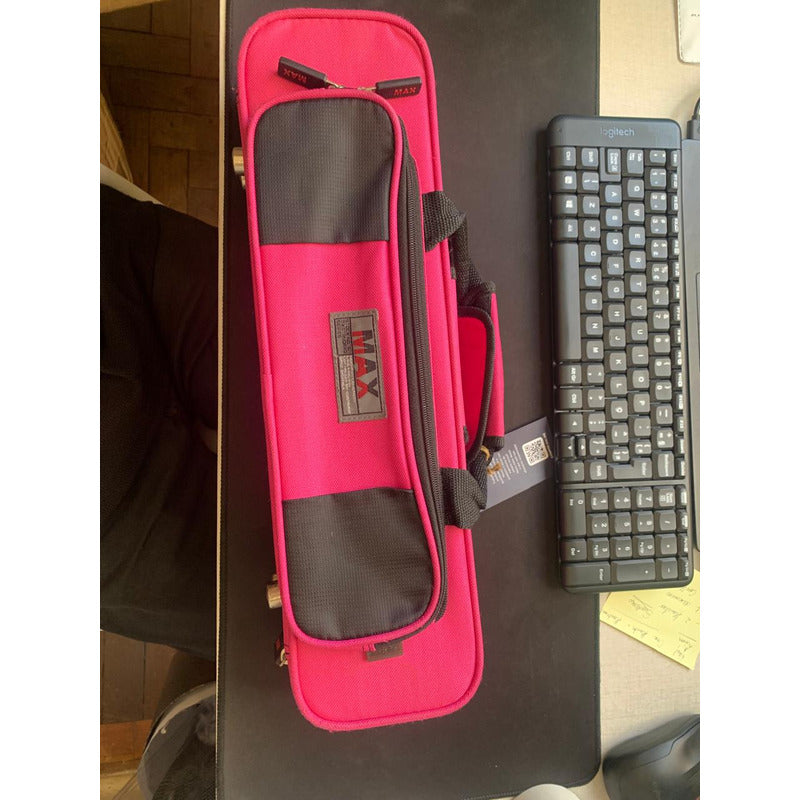 Case Flauta Transversal Max - Pink - Made In Usa #17