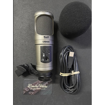 Microfone Cad Audio U1000 - Made In Usa - Item de Mostruário