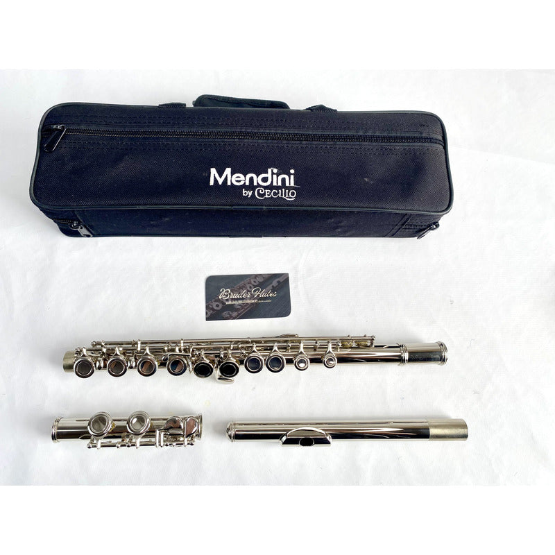 Flauta Mendini By Cecílio - U S A - #27 Níquel