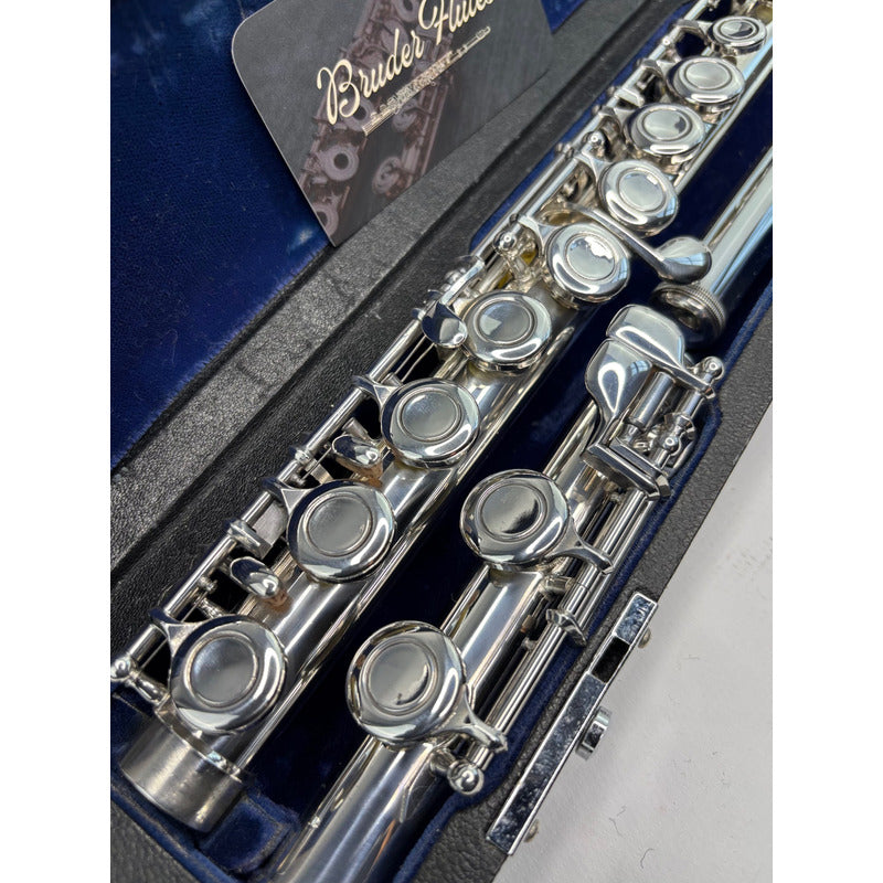 Flauta Transv Kotake K25s Japan / P Lábio + Riser Prata #79 Prata