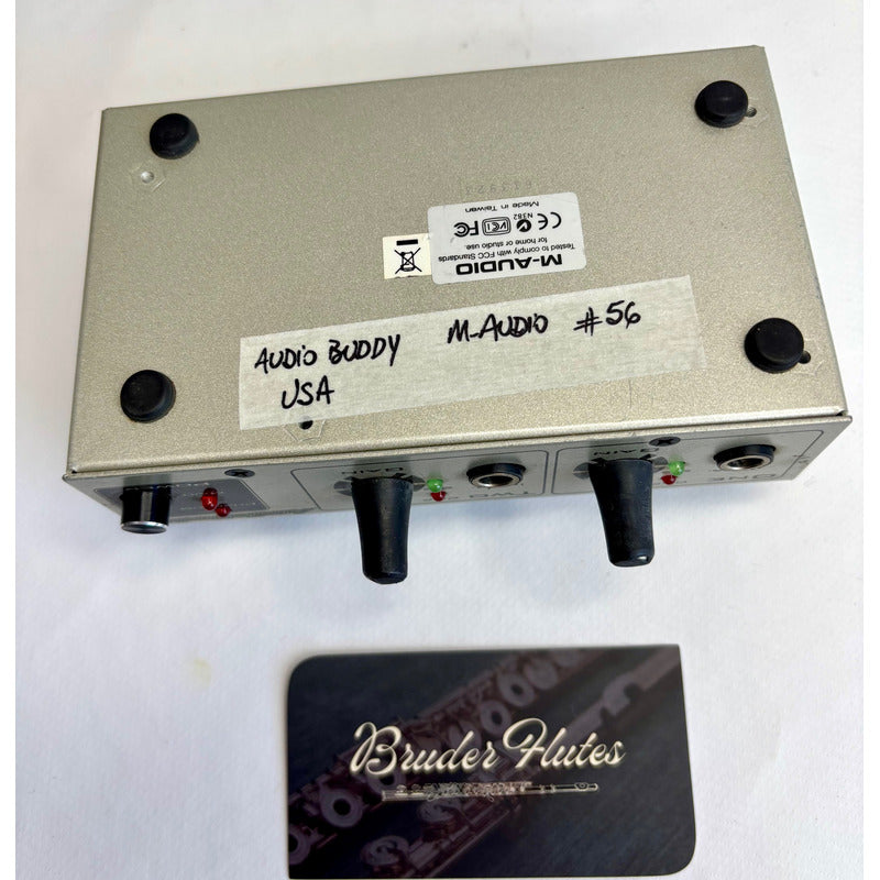 Pré Amplificador De Microfone M-Audio Audiobuddy / Made in USA #56