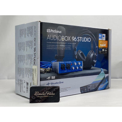Kit De Estúdio Presonus Audiobox 96 Para Gravação Azul 5v