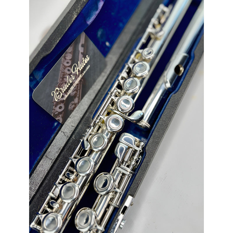 Flauta Transv Kotake K25s Japan / P Lábio + Riser Prata #79 Prata