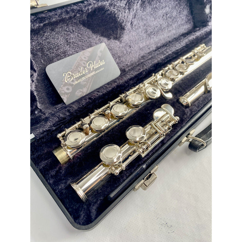 Flauta Transversal Armstrong 104  - Made In U S A #58 Prata