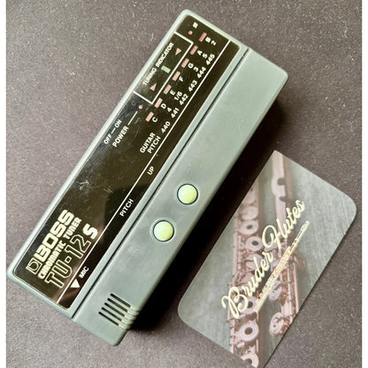 Afinador Boss Crhomatic Tuner TU-12S - Boss - Made In Taiwan