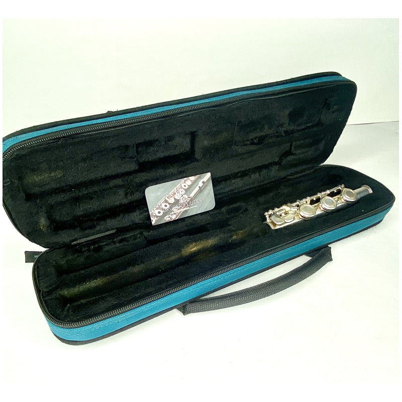 Case Flauta Transversal Gator Azul Petroleo  Made In Usa #23