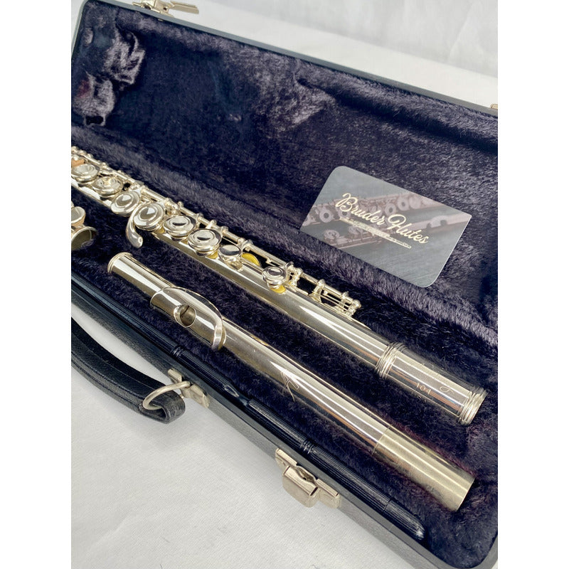 Flauta Transversal Armstrong 104  - Made In U S A #58 Prata