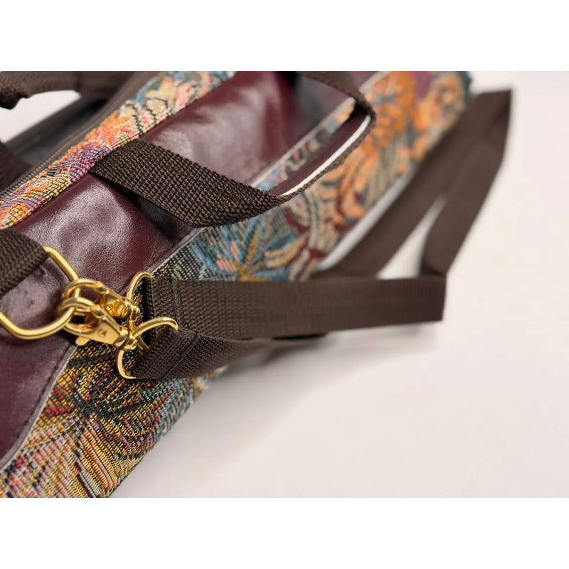 Bag Flauta Transversal Olathe Floral - Made In Usa #28