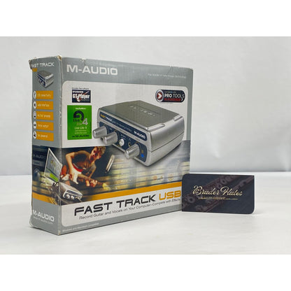 Interface M-audio Fast Track Usb / U S A #22 Cinza 5v