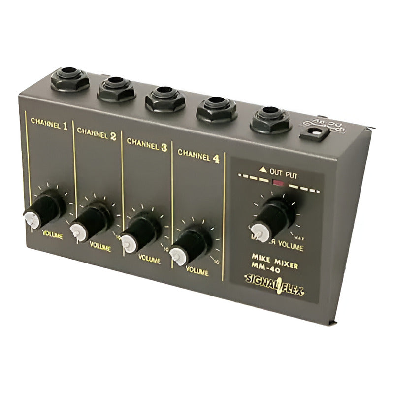Mixer De 4 Canais | Kaman Signal Flex Mm40 / U S A 9v