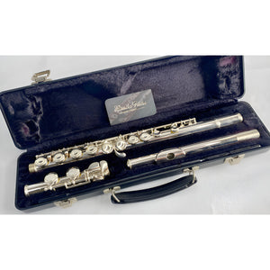 Flauta Transversal Armstrong 104  - Made In U S A #58 Prata