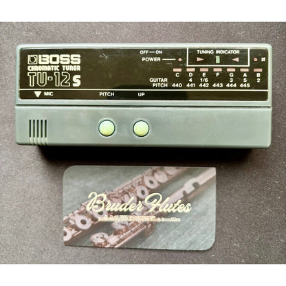 Afinador Boss Crhomatic Tuner TU-12S - Boss - Made In Taiwan