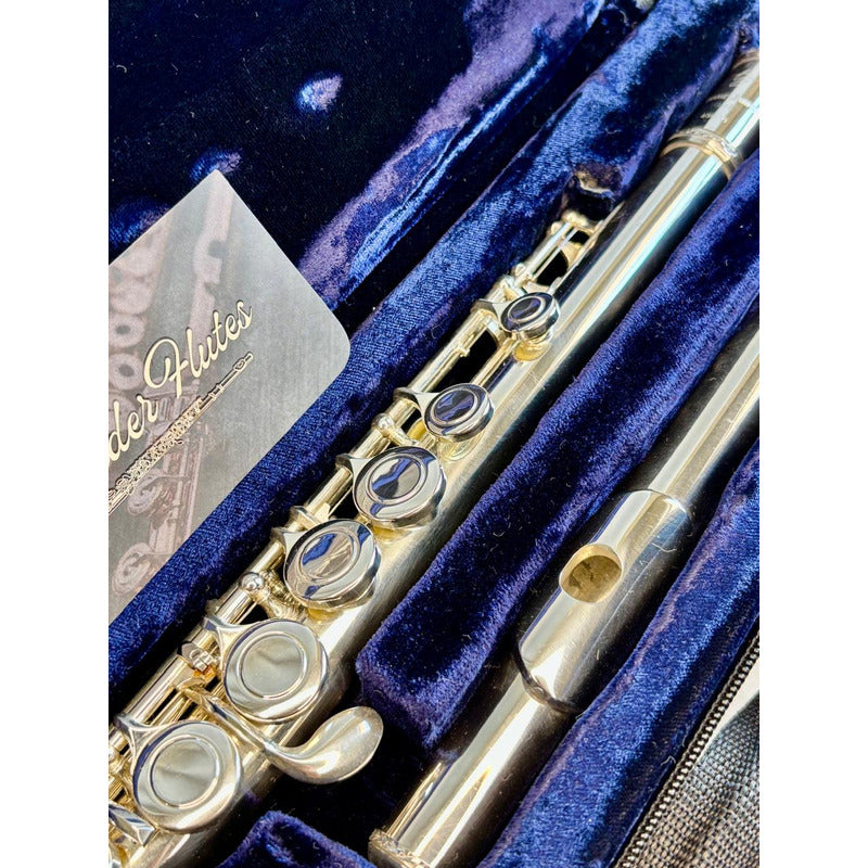 Flauta Transv Trevor James Tj 10xe /p Lab Riser Prata Rec Mi Prata