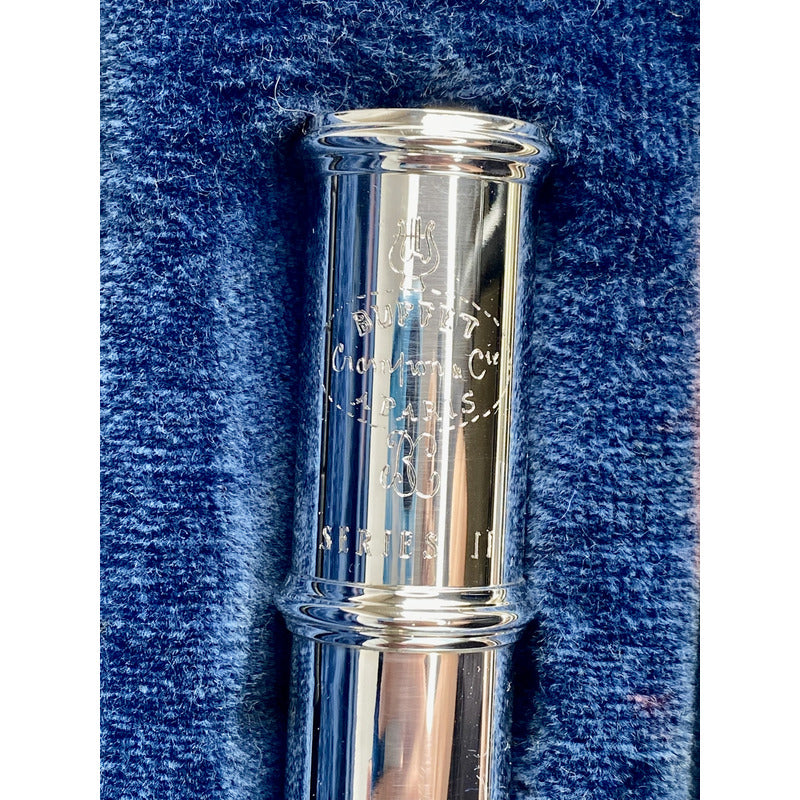 Flauta Transversal Buffet Crampon Bc6010 - Made England  #98 Prata